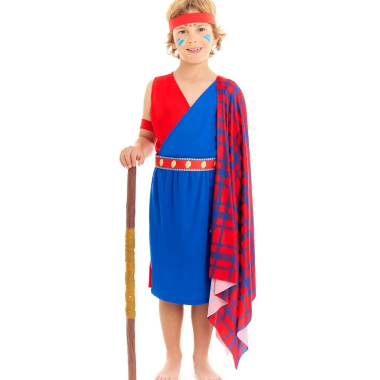 Disfraces en grupo de Guerreros Masai