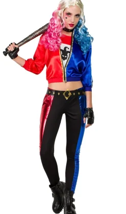 Disfraces en grupo de Harley y Joker Crazy