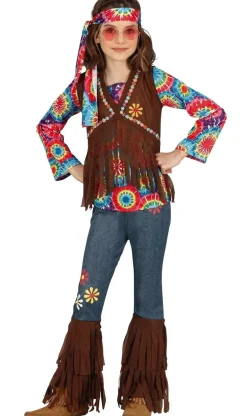 Disfraces en grupo de Hippies Happy