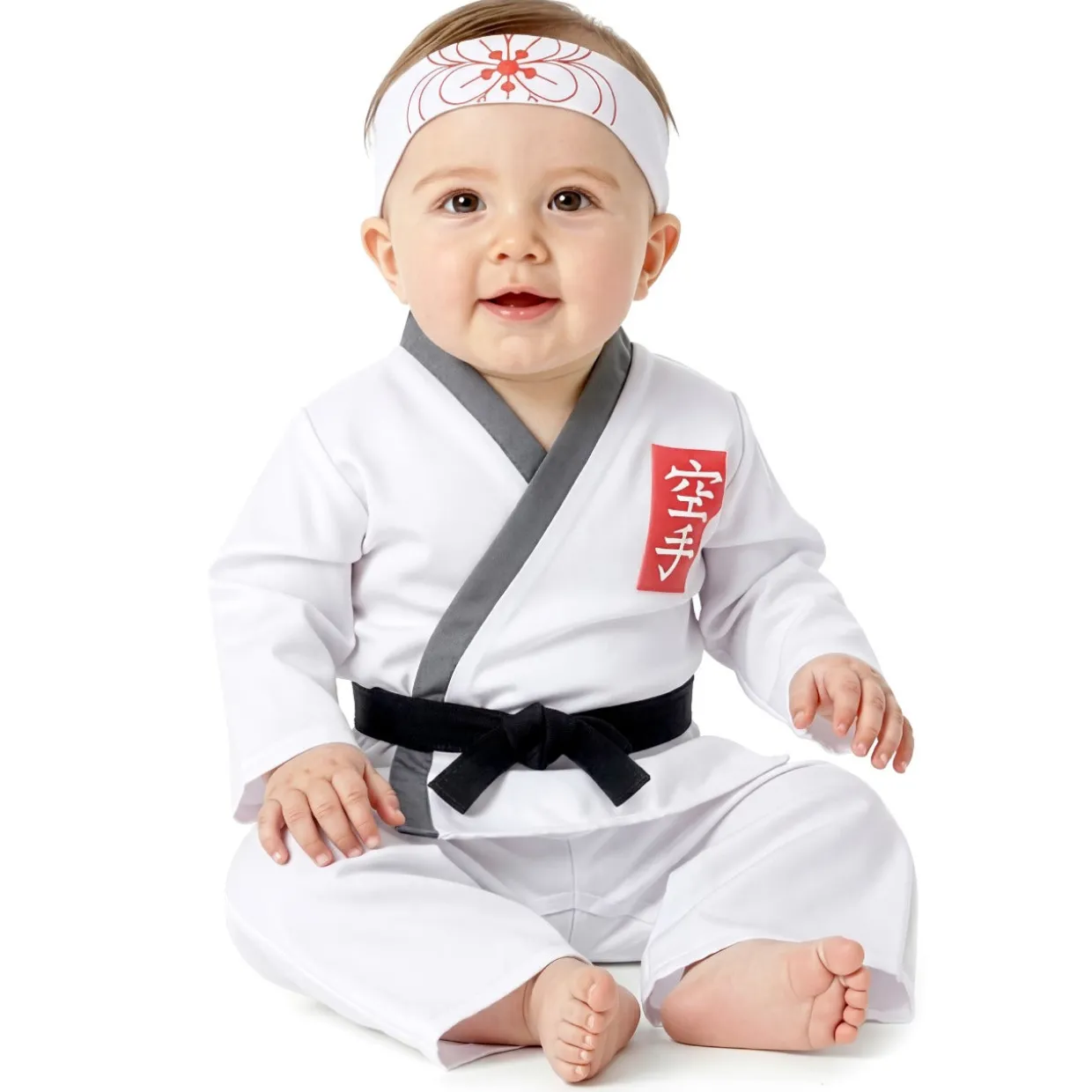 Disfraces en grupo de karate Kid y Cobra Kai