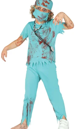 Disfraces en Grupo de Médicos y Enfermeras Zombies