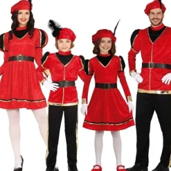 Disfraces en Grupo de Pajes Reales Rojos