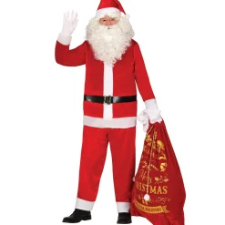 Disfraces en grupo de Papá y Mamá Noel Navideños