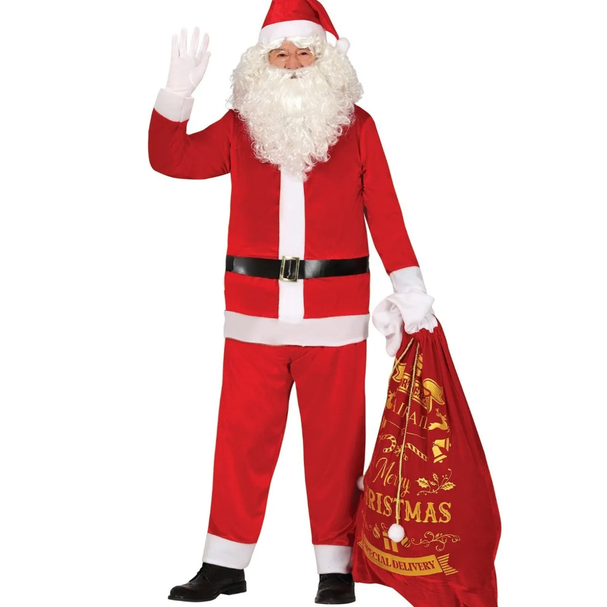 Disfraces en grupo de Papá y Mamá Noel Navideños