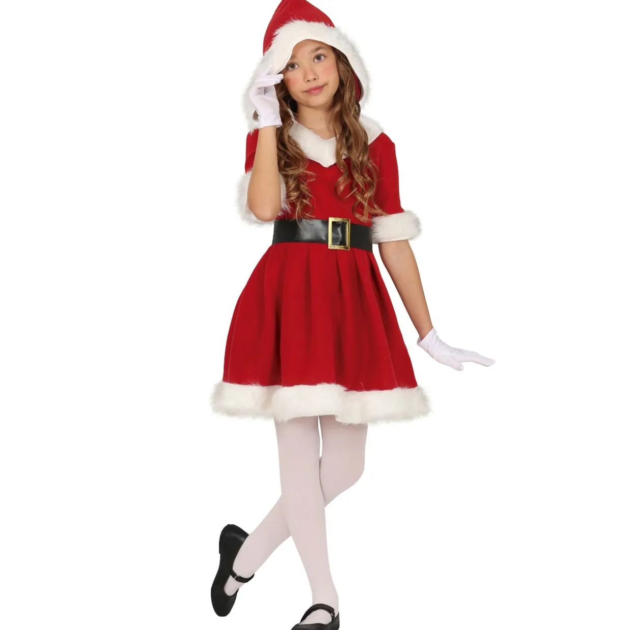 Disfraces en grupo de Papá y Mamá Noel Navideños