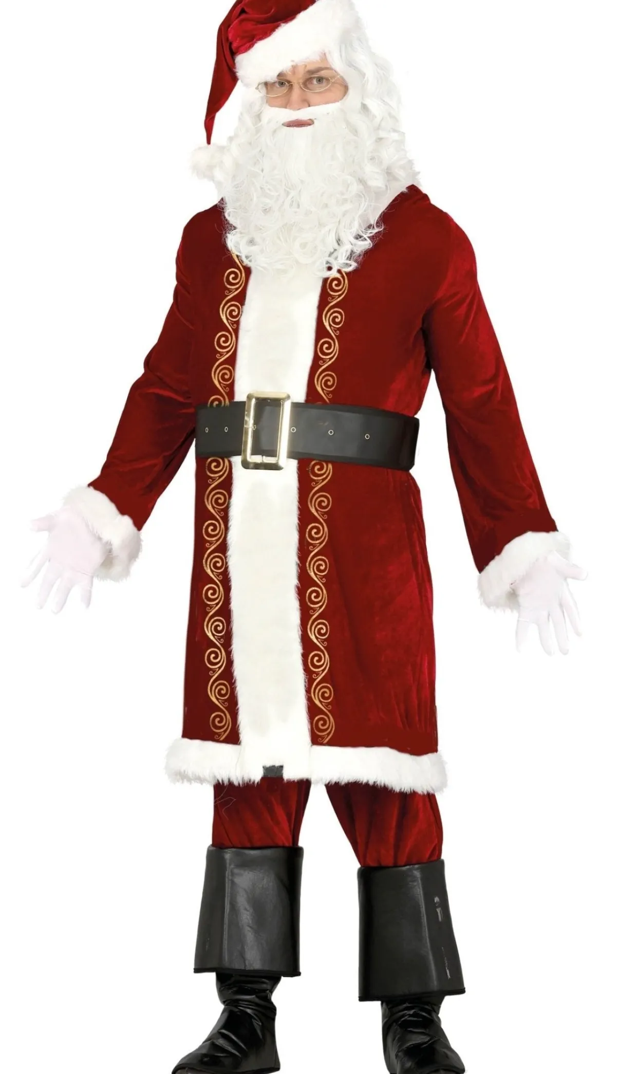 Disfraces en Grupo de Papá y Mamá Noel