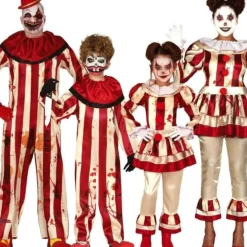 Disfraces en Grupo de Payasos Sanguinarios