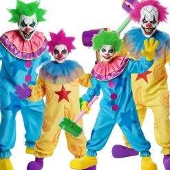 Disfraces en grupo de Payasos Asesinos Colores