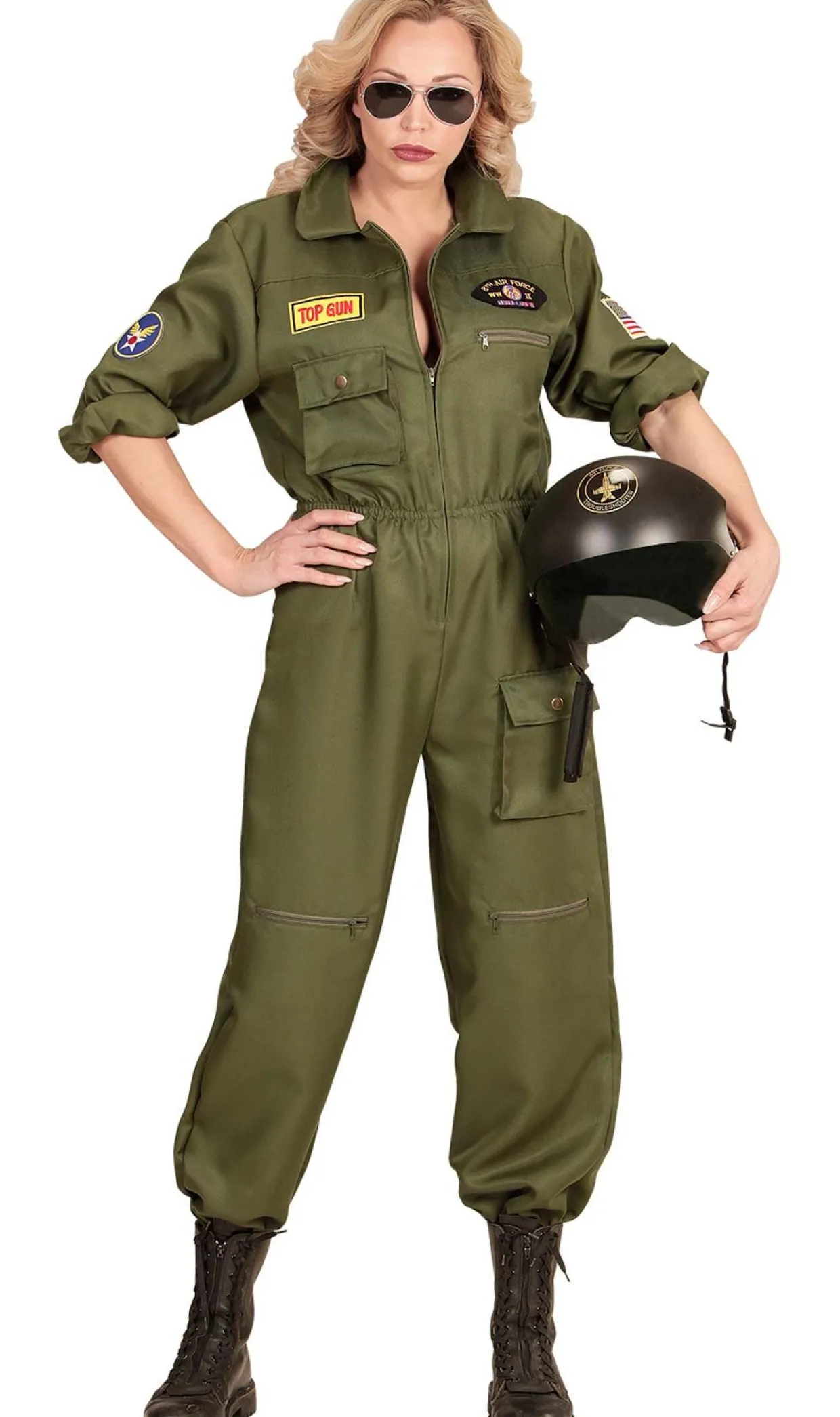 Disfraces en grupo de Pilotos de Combate