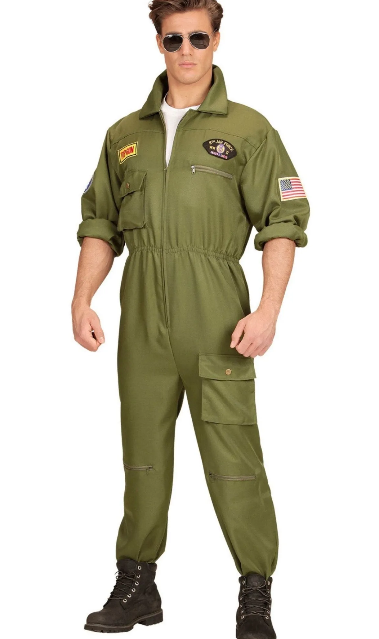 Disfraces en grupo de Pilotos de Combate