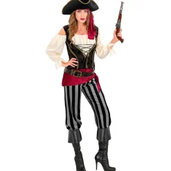 Disfraces en Grupo de Piratas Fajín