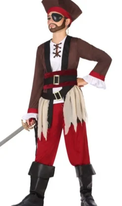 Disfraces en grupo de Piratas