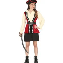 Disfraces en grupo de Piratas Valientes