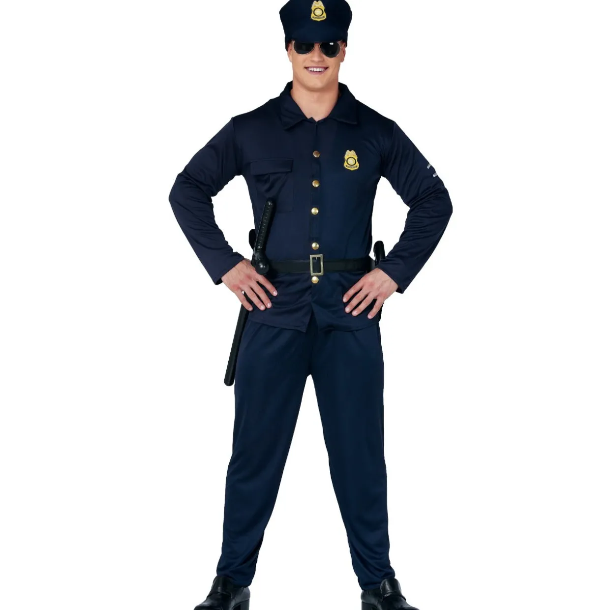 Disfraces en grupo de Policías Oficiales