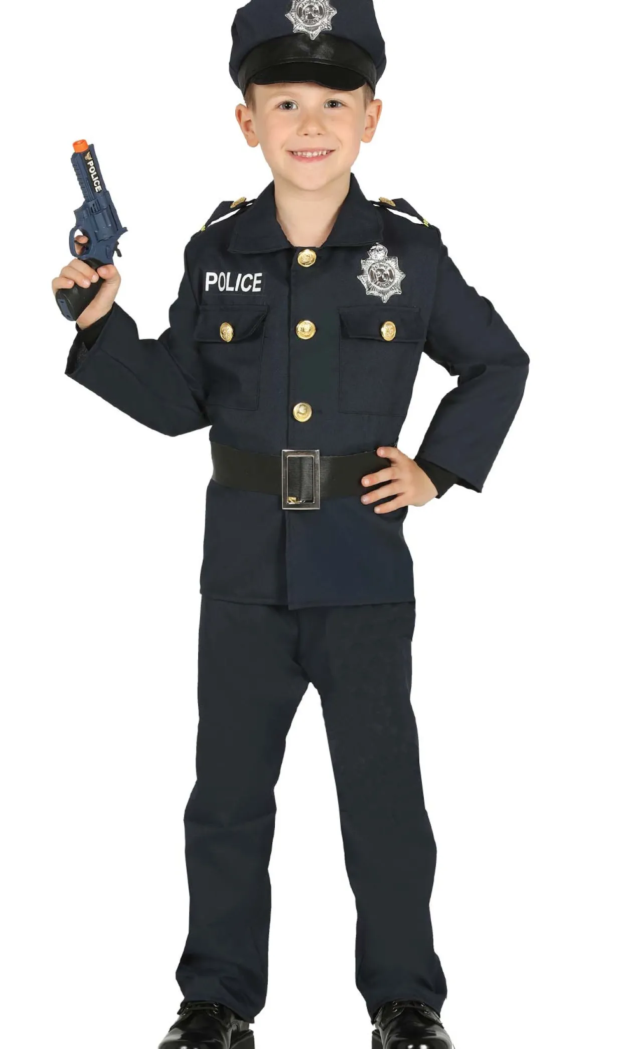 Disfraces en grupo de Policías Oficiales