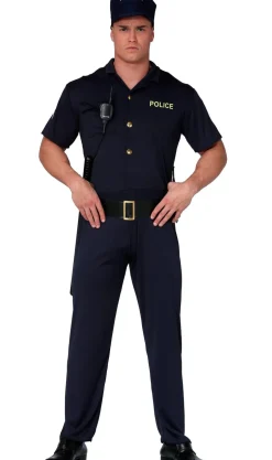 Disfraces en grupo de Policías