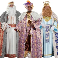 Disfraces en grupo de Reyes Magos con Pelo