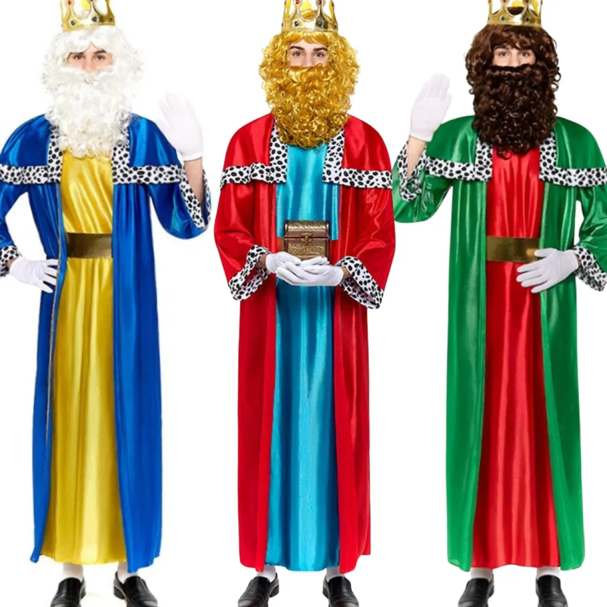 Disfraces en grupo de Reyes Magos