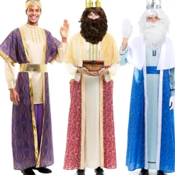 Disfraces en grupo de Reyes Magos Básicos