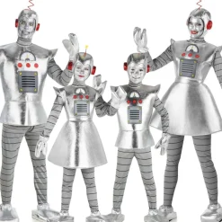 Disfraces en grupo de Robots Tea