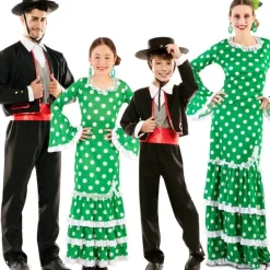 Disfraces en grupo de Sevillanas y Cordobeses