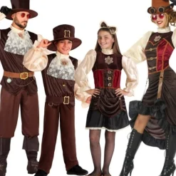 Disfraces en grupo de Steampunk