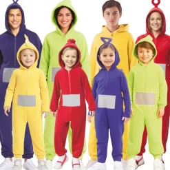 Disfraces en grupo de Teletubbies Eco