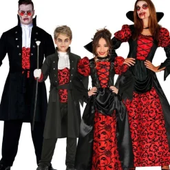 Disfraces en grupo de Vampiros