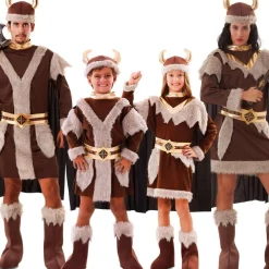 Disfraces en grupo de Vikingos Guerreros