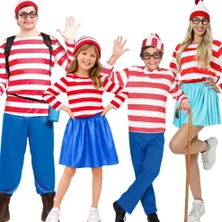 Disfraces en grupo de Wally Rayas