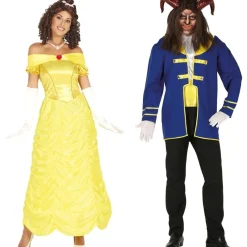 Disfraces en pareja de Bella y Bestia