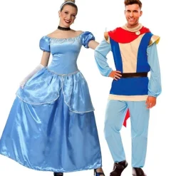 Disfraces en pareja de Cenicienta y el Príncipe