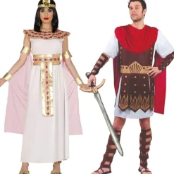 Disfraces en pareja de Cleopatra y Marco Antonio