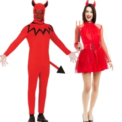 Disfraces en pareja de Diablos Endemoniados