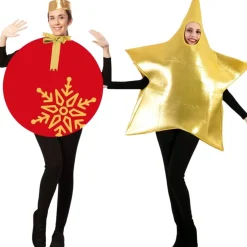 Disfraces en pareja de Estrella y Bola de Navidad
