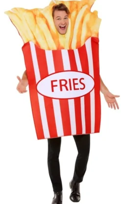Disfraces en pareja de Hamburguesa y Patatas Fritas