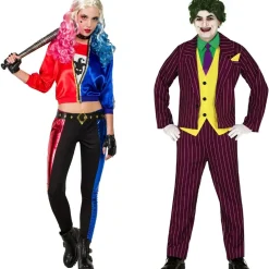 Disfraces en pareja de Harley Quinn y Joker