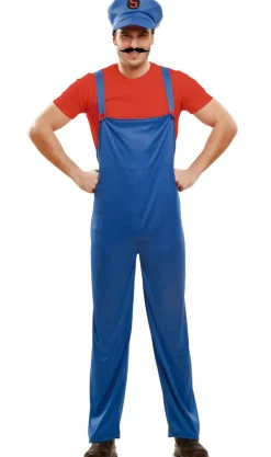 Disfraces en pareja de Luigi y Mario Videojuego