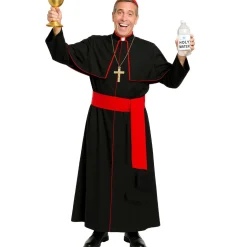 Disfraces en pareja de Papa y Cardenal