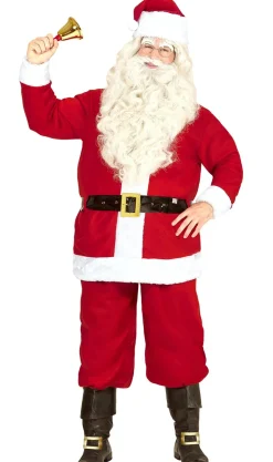 Disfraces en pareja de Papá y Mamá Noel Rojos