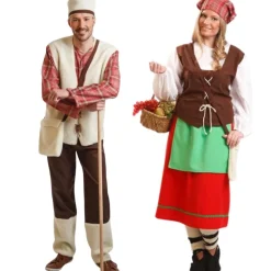 Disfraces en pareja de Pastores Asturianos