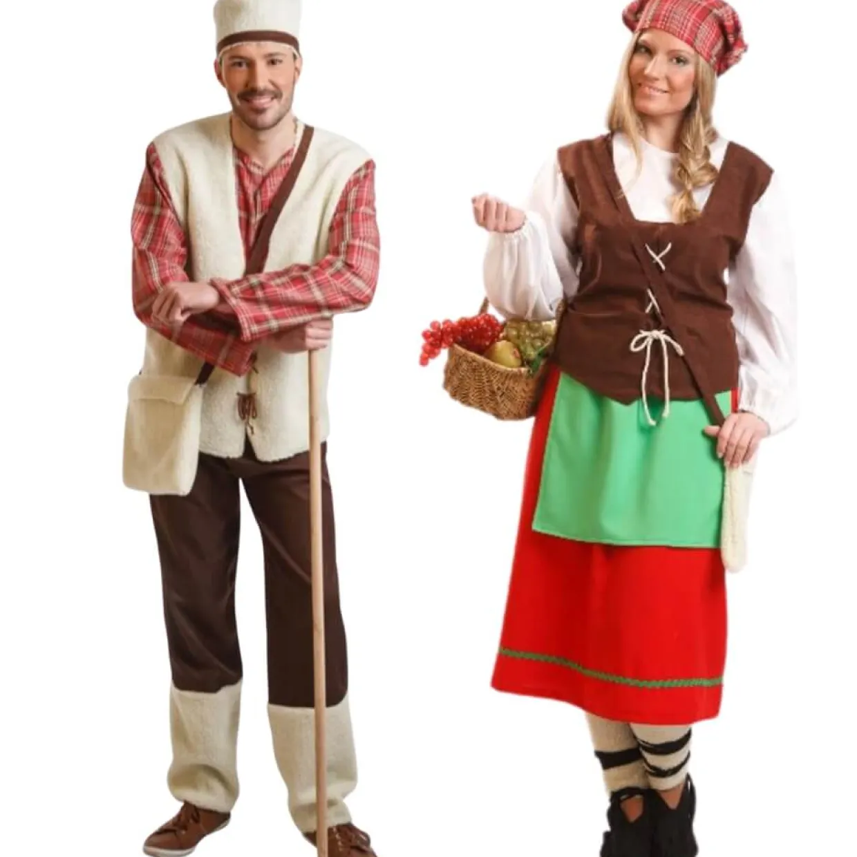 Disfraces en pareja de Pastores Asturianos
