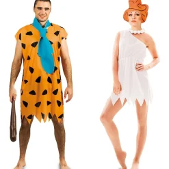 Disfraces en pareja de Pedro y Wilma Picapiedra