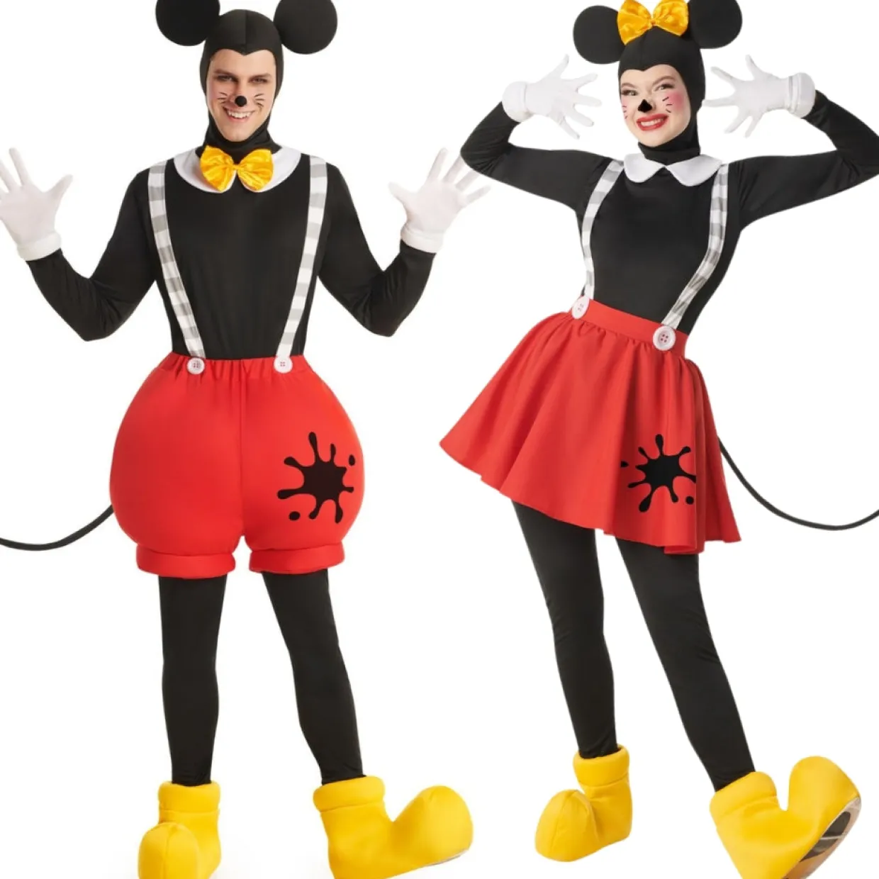 Disfraces en pareja de Ratones Divertidos