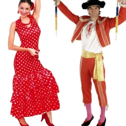 Disfraces en pareja de Sevillana y Torero