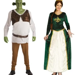 Disfraces en pareja de Shrek y Fiona