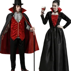 Disfraces en pareja de Vampiros Siniestros