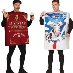 Disfraces en pareja de Vino y Leche