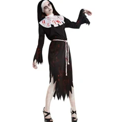 Disfraces en pareja de Zombies Religiosos