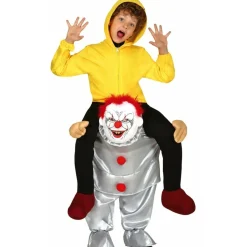 Disfraz a Hombros de Payaso Diabólico infantil